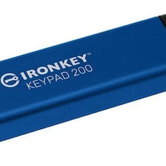Kingston IronKey Keypad 16GB USB 3.2 Stick Μπλε
