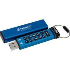 Kingston IronKey Keypad 32GB USB 3.2 Stick Μπλε