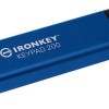 Kingston IronKey Keypad 32GB USB 3.2 Stick Μπλε