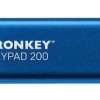 Kingston IronKey Keypad 128GB USB 3.2 Stick Μπλε