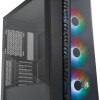 CoolerMaster MasterBox MB520 Mesh Gaming Midi Tower Κουτί Υπολογιστή με Πλαϊνό Παράθυρο και RGB Φωτισμό Μαύρο