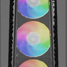 CoolerMaster MasterBox MB520 Mesh Gaming Midi Tower Κουτί Υπολογιστή με Πλαϊνό Παράθυρο και RGB Φωτισμό Μαύρο