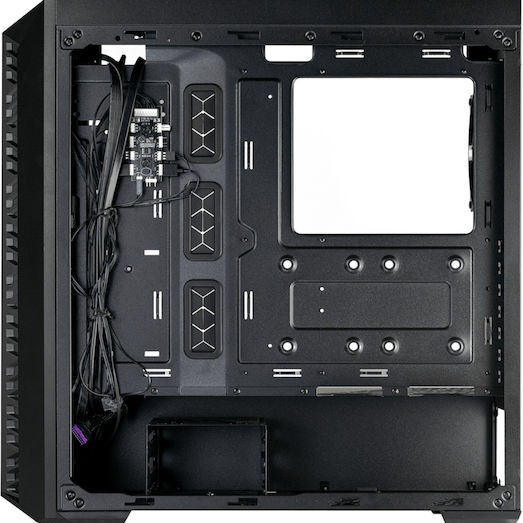 CoolerMaster MasterBox MB520 Mesh Gaming Midi Tower Κουτί Υπολογιστή με Πλαϊνό Παράθυρο και RGB Φωτισμό Μαύρο