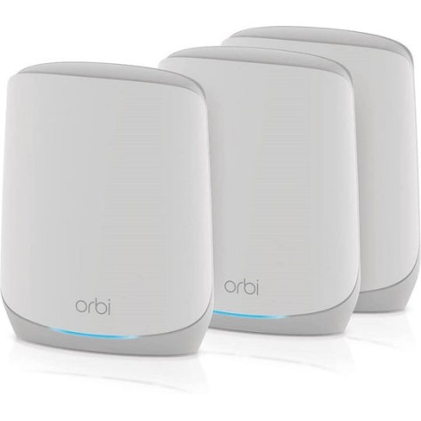 NetGear RBK763S WiFi Mesh Network Access Point Wi‑Fi 6 Dual Band (2.4 & 5GHz) σε Τριπλό Kit