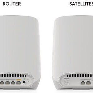 NetGear RBK763S WiFi Mesh Network Access Point Wi‑Fi 6 Dual Band (2.4 & 5GHz) σε Τριπλό Kit