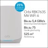NetGear RBK763S WiFi Mesh Network Access Point Wi‑Fi 6 Dual Band (2.4 & 5GHz) σε Τριπλό Kit