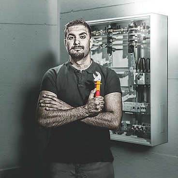 Wera Γαλλικό Κλειδί Μήκους 190mm με Άνοιγμα Σιαγόνων έως 16mm και Αντιολισθητική Λαβή