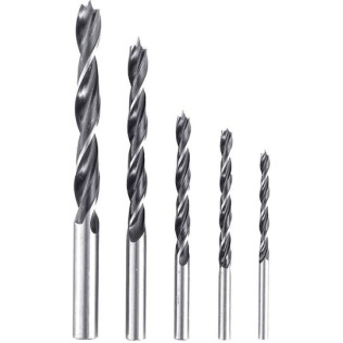 Einhell Powerbox Drill Bit Set 15 Pieces 3 Cases Ø 3 4 5 6 8 10mm Metal Wood Stone