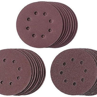 Einhell Φύλλο Λείανσης Έκκεντρου Τριβείου K60 / K180 125x125mm Σετ 25τμχ