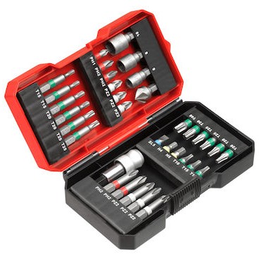 Σετ Μύτες Καρυδάκια Kwb Sbox 34 Tεμαχίων