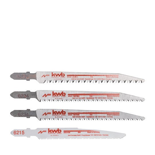 KWB 625427 Λάμες για Ξύλο 4τμχ