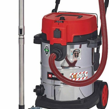 Einhell Σκούπα Υγρών / Στερεών 1600W με Ανοξείδωτο Κάδο 50lt