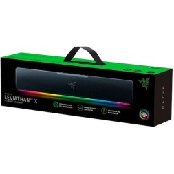 Razer Leviathan V2 X Ηχεία Υπολογιστή 2.0 με RGB Φωτισμό και Bluetooth σε Μαύρο Χρώμα