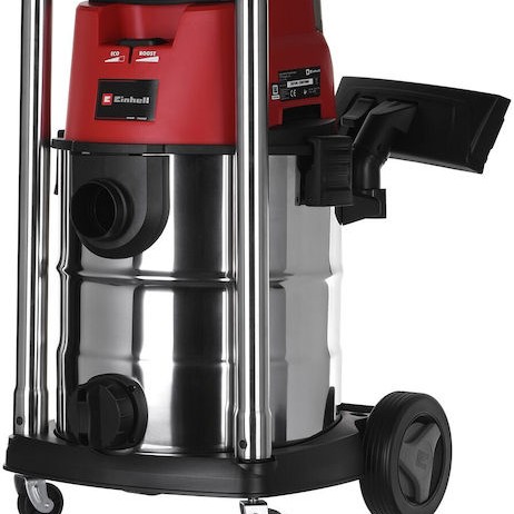 Einhell Επαναφορτιζόμενη Σκούπα Υγρών / Στερεών Χωρίς Φορτιστή και Μπαταρία με Ανοξείδωτο Κάδο 25lt