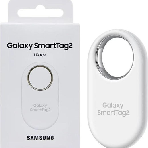 Samsung Galaxy SmartTag2 Bluetooth Tracker σε Λευκό χρώμα