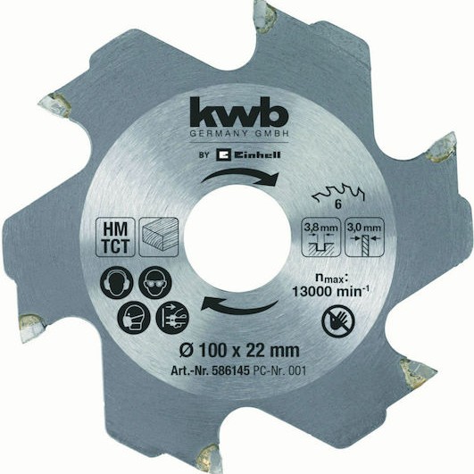 KWB Δίσκος Κοπής Ξύλου 100mm 758941