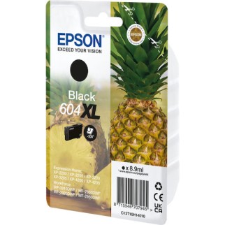 Epson 604XL Γνήσιο Μελάνι Εκτυπωτή InkJet Μαύρο (C13T10H14010)