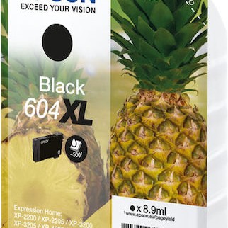 Epson 604XL Γνήσιο Μελάνι Εκτυπωτή InkJet Μαύρο (C13T10H14010)