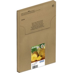 Epson 604XL Γνήσιο Πακέτο 4 Μελανιών Εκτυπωτή InkJet Κίτρινο / Κυανό / Ματζέντα / Μαύρο (C13T10H64510)