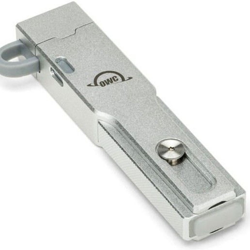 OWC Envoy Pro Mini 1.0TB USB 3.2 SSD Stick με σύνδεση USB-A & USB-C Ασημί