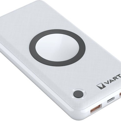 Varta Power Bank 15000mAh 20W με Θύρα USB-C Power Delivery Λευκό