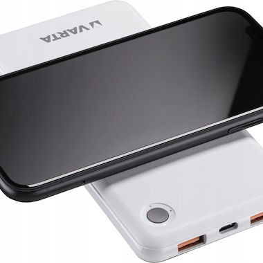 Varta Power Bank 15000mAh 20W με Θύρα USB-C Power Delivery Λευκό