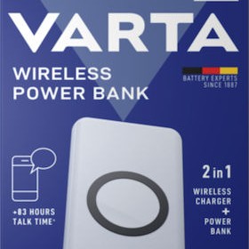 Varta Power Bank 15000mAh 20W με Θύρα USB-C Power Delivery Λευκό
