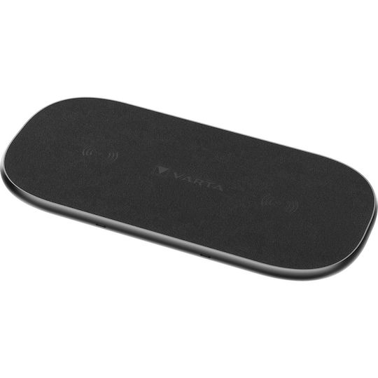 Varta Ασύρματος Φορτιστής (Qi Pad) 20W Μαύρος (57906 101 111)