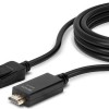 Lindy Cable DisplayPort male - HDMI male 2m Μαύρο (36922)