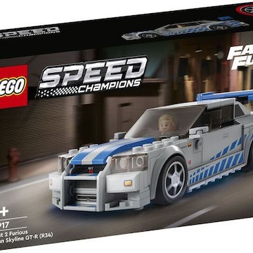 Lego Speed Champions 2 Fast 2 Furious Nissan Skyline GT-R (R34) για 9+ Ετών