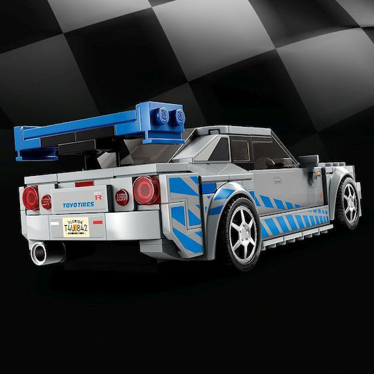 Lego Speed Champions 2 Fast 2 Furious Nissan Skyline GT-R (R34) για 9+ Ετών
