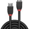 Lindy HDMI 2.0 Cable HDMI male - HDMI male 1m Μαύρο