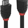 Lindy HDMI 2.0 Cable HDMI male - HDMI male 2m Μαύρο