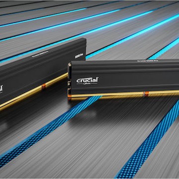 Crucial DDR5 32GB RAM με 2x16GB Modules και Ταχύτητα 6000 για Desktop