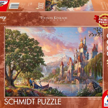 Puzzle Thomas Kinkade Studios: Belle’s Magical World 2D 3000 Κομμάτια