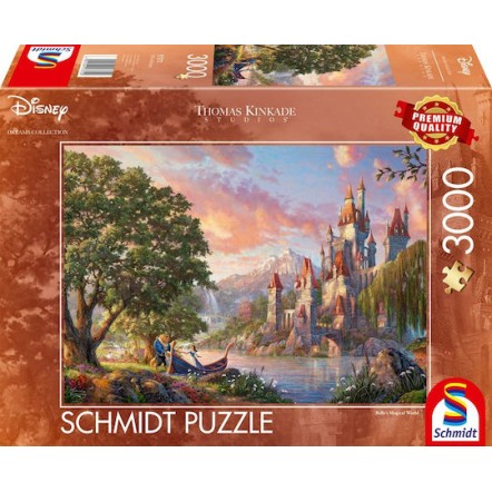 Puzzle Thomas Kinkade Studios: Belle’s Magical World 2D 3000 Κομμάτια