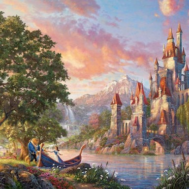 Puzzle Thomas Kinkade Studios: Belle’s Magical World 2D 3000 Κομμάτια