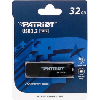 Patriot Xporter 32GB USB 3.2 Stick Μαύρο