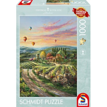 Peaceful Valley Vineyard Puzzle 2D 1000pcs