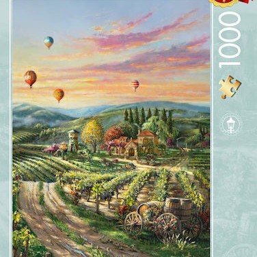 Peaceful Valley Vineyard Puzzle 2D 1000pcs