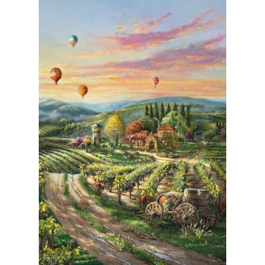 Peaceful Valley Vineyard Puzzle 2D 1000pcs