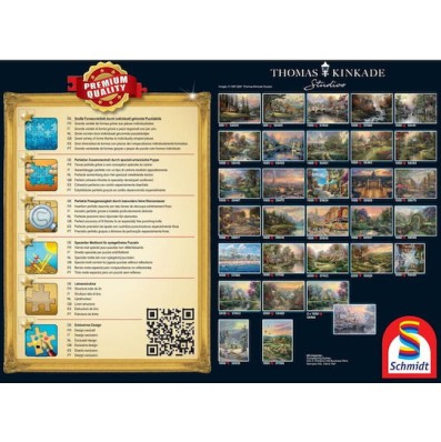 Peaceful Valley Vineyard Puzzle 2D 1000pcs