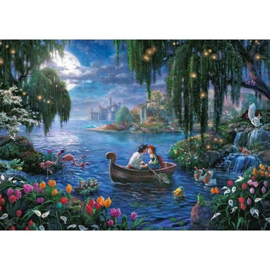 Puzzle The Little Mermaid and Prince Eric 2D 1000 Κομμάτια