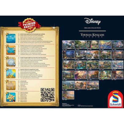 Puzzle The Little Mermaid and Prince Eric 2D 1000 Κομμάτια