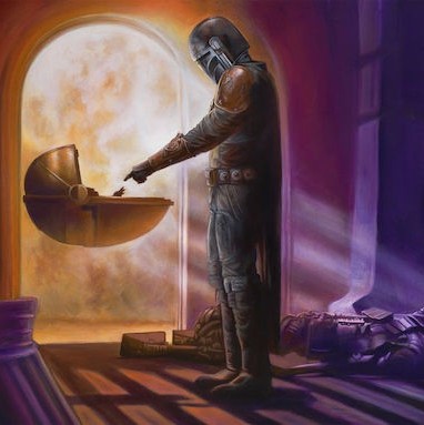 Puzzle The Mandalorian-Turning Point 2D 1000 Κομμάτια