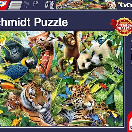 Puzzle Ζώα 2D 1500 Κομμάτια