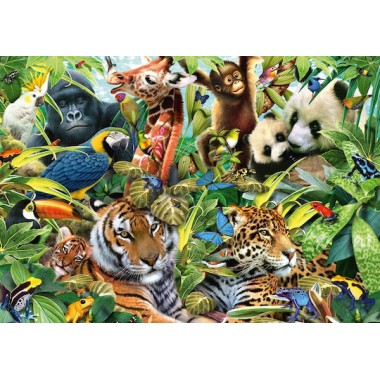 Puzzle Ζώα 2D 1500 Κομμάτια