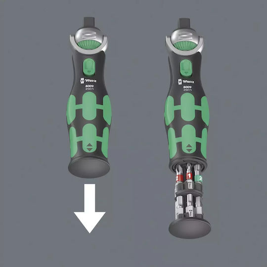 Wera Κατσαβίδι με Εναλλασσόμενες Μύτες 8009 Zyklop