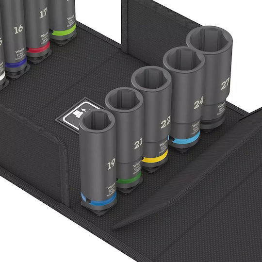 Wera Καρυδάκια Εξάγωνα με Καρέ Υποδοχής 1/2