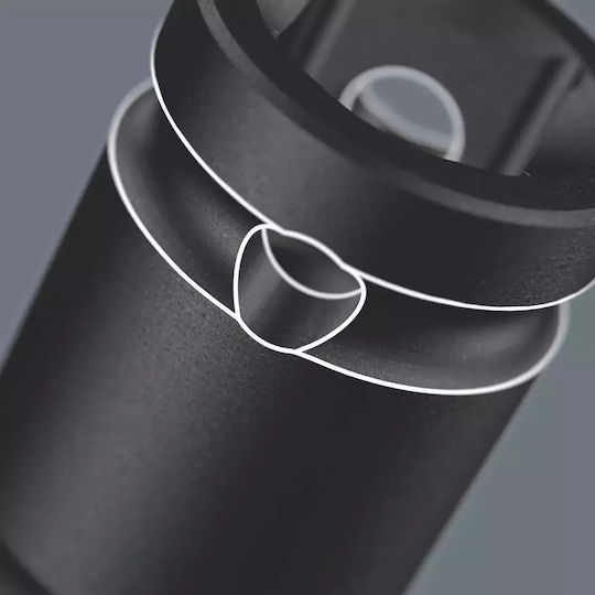 Wera Καρυδάκια Εξάγωνα με Καρέ Υποδοχής 1/2